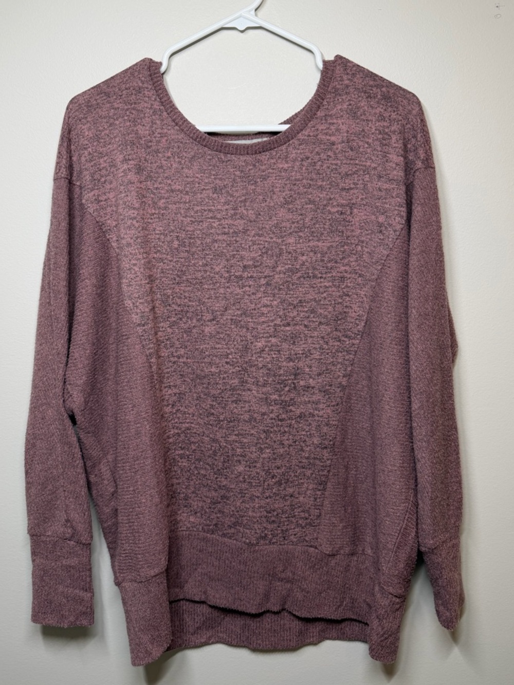 Absolutely Famous Dusty Mauve Crewneck Sweater
